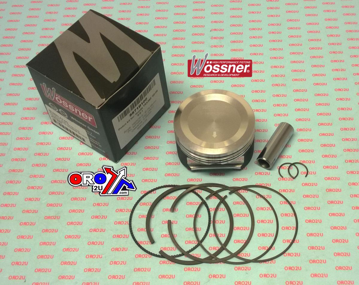 PISTON KIT 99-06 TRX350 79.00 FORGED PISTON WOSSNER 8871D050 HONDA ATV