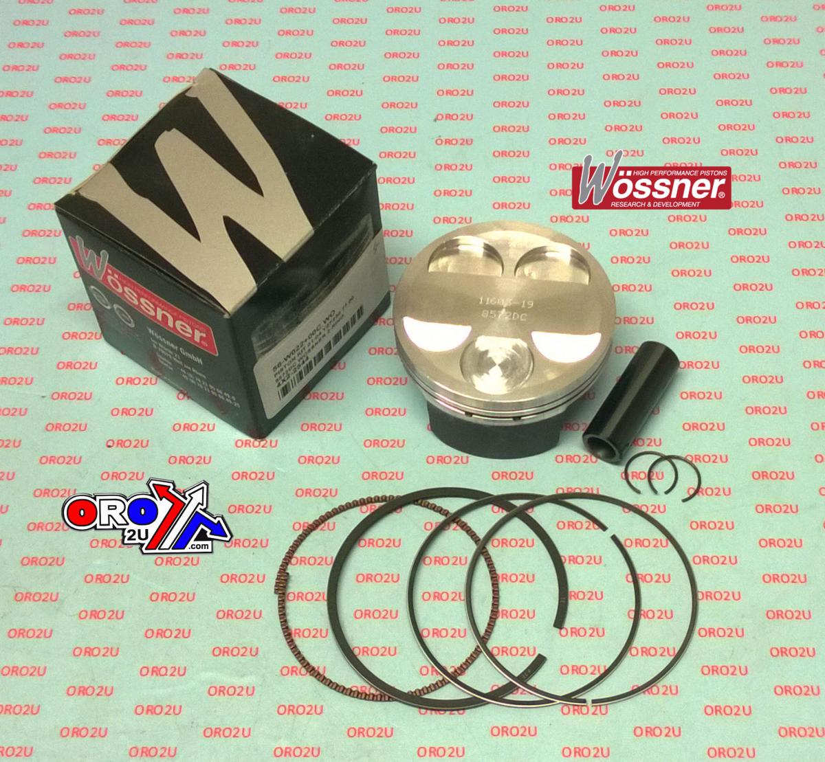 PISTON KIT 01-04 YZF250 77.00 8572DB WOSSNER 2-RING