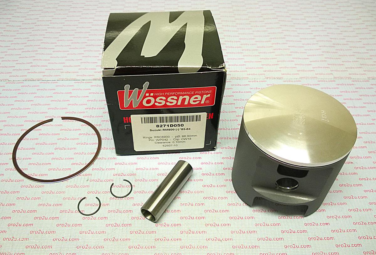 PISTON KIT RM500 88.90mm FORGED WOSSNER KIT 8271D050