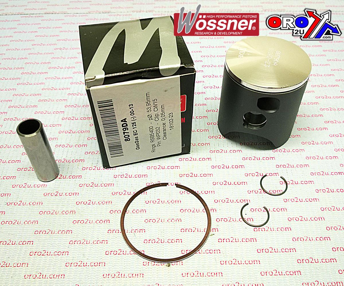 PISTON KIT 00-11 EC125 54.00 WOSSNER GASGAS 8079DA