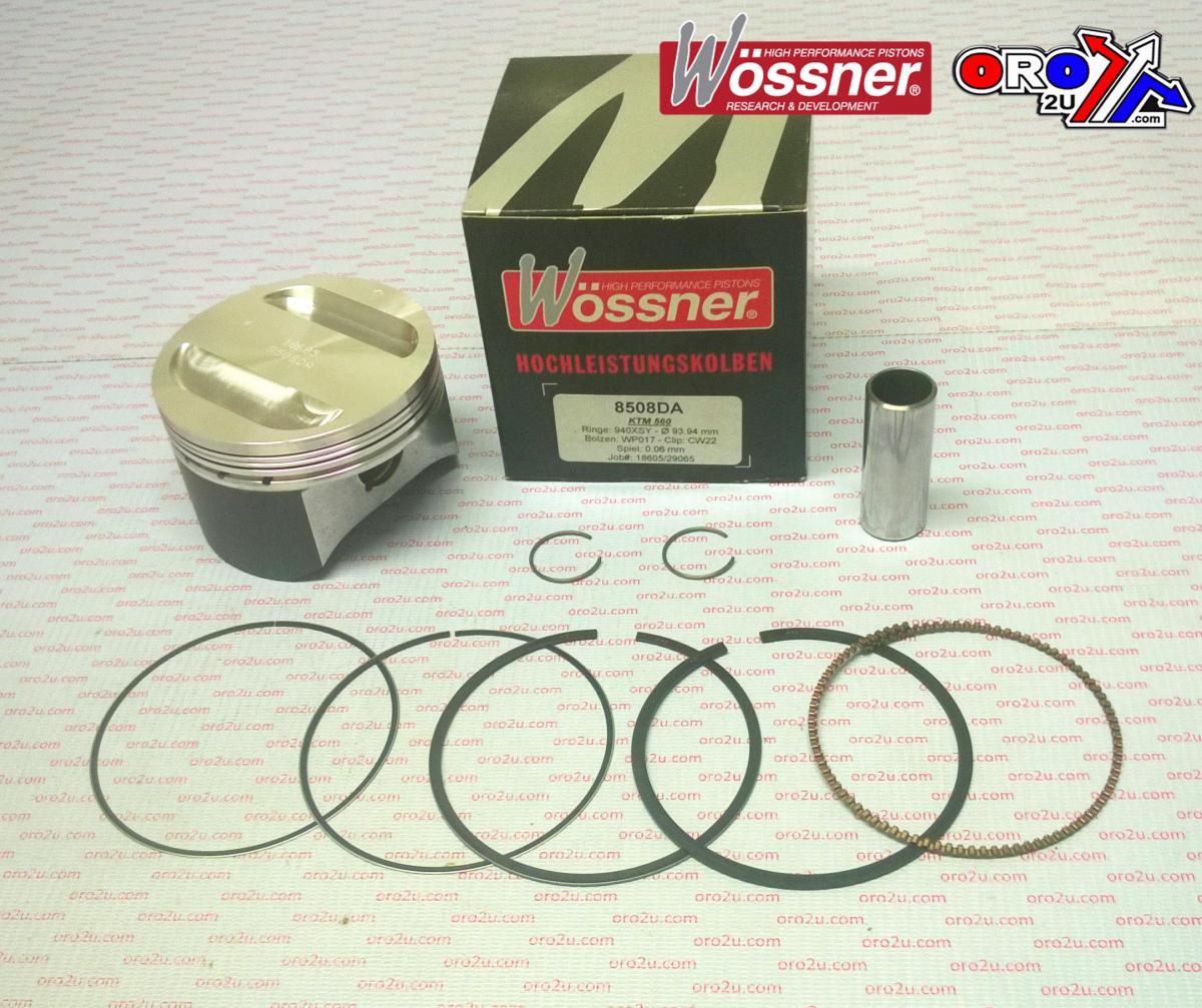 PISTON KIT KTM560 EXC 95.00 FORGED WOSSNER KIT 8508DA