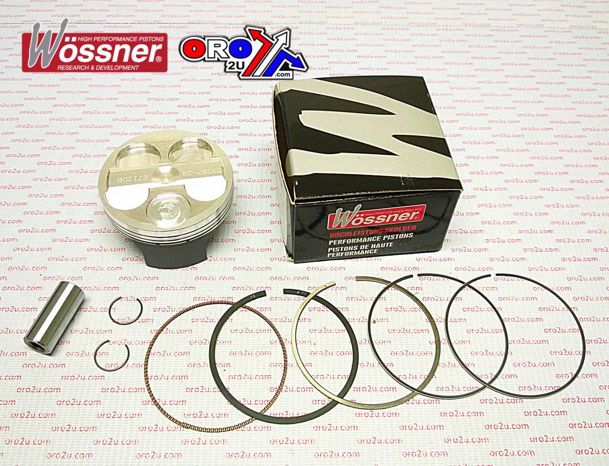 PISTON KIT YZF WRF 250 3-RING WOSSNER 8712DB 08-13 77mm