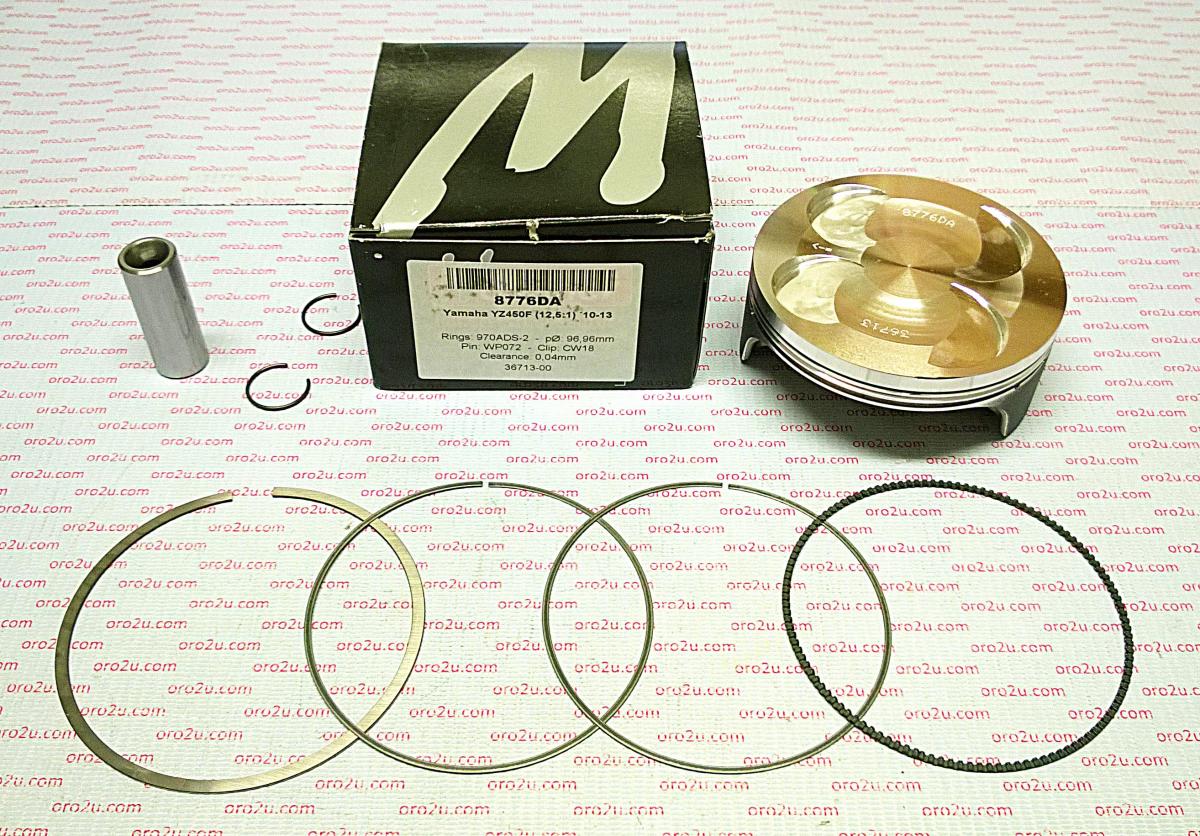 PISTON KIT 10-13 YZF450 95 B FORGED WOSSNER 8776DB