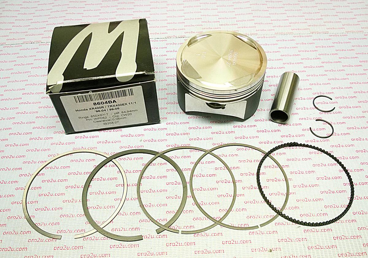 PISTON KIT XR400 TRX400 85.50 FORGED WOSSNER 8604D050