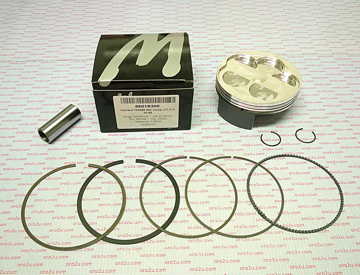 WOSSNER 95mm FORGED PISTON KIT A,YAMAHA YFZ450/R/X 2009-2023