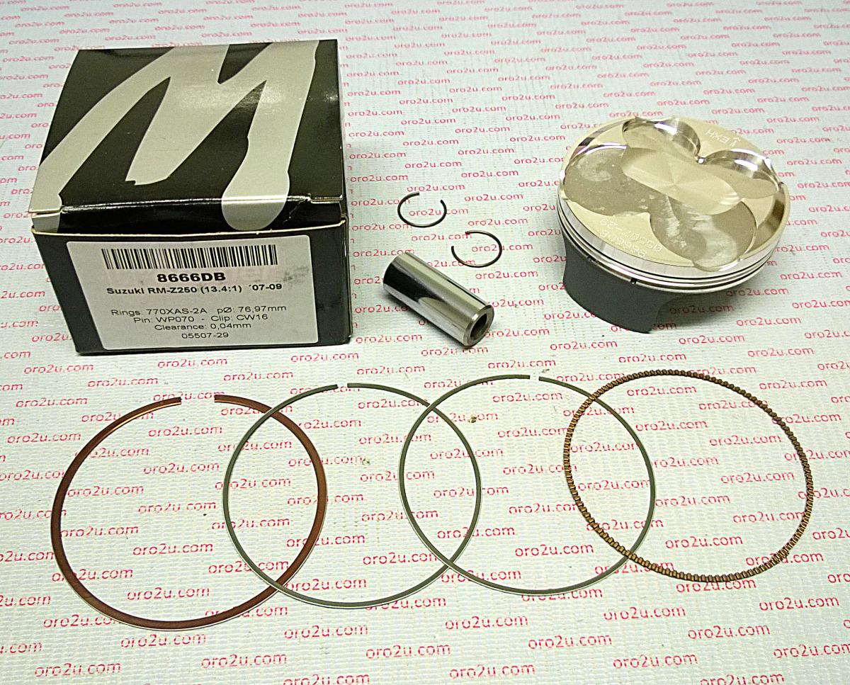 WOSSNER 77mm PISTON KIT A, SUZUKI RM-Z250 2007-2009