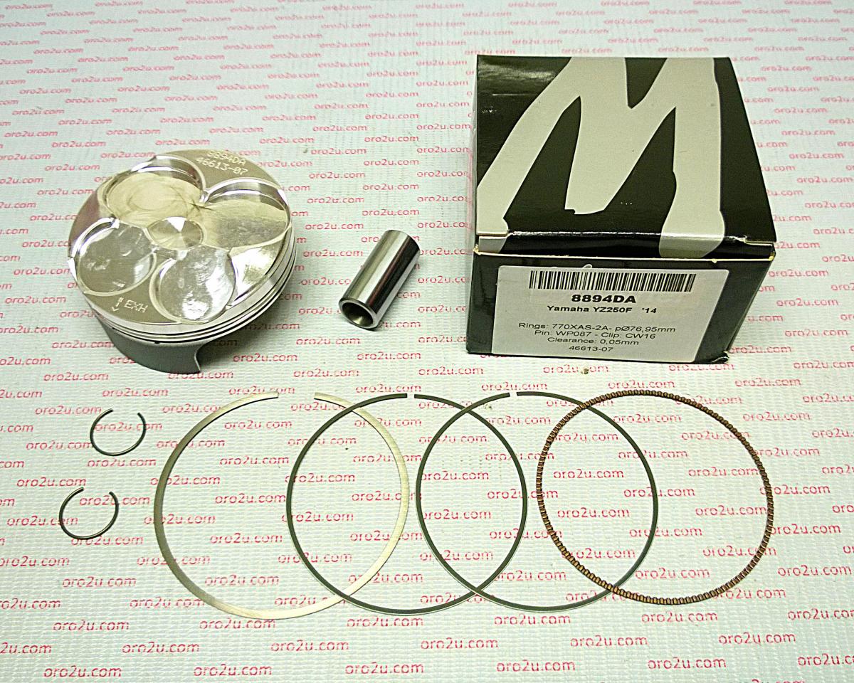 PISTON KIT 2014 YZF250 77.0 HC FORGED WOSSNER 8894DA