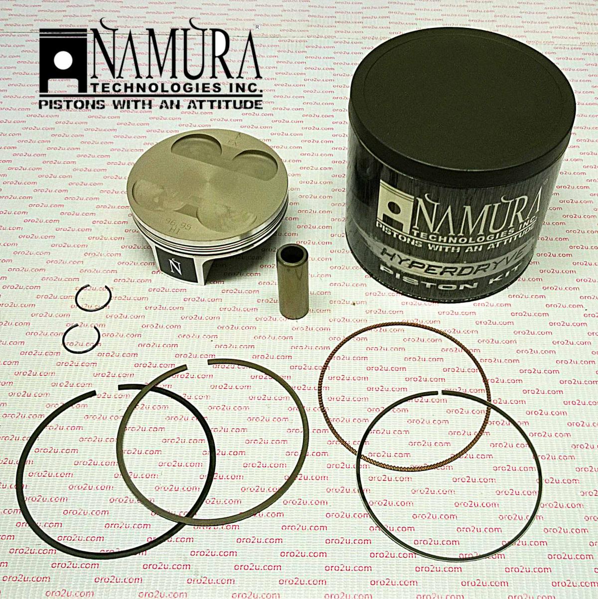 NAMURA 97mm PISTON KIT C, YAMAHA YZ450F 14-18, WR450F 16-18, YZ450FX 16-18