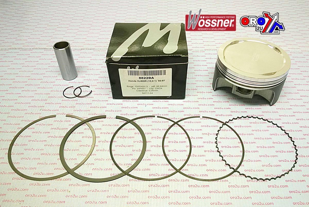 WOSSNER 100mm PISTON HONDA XL600R 1983-1987