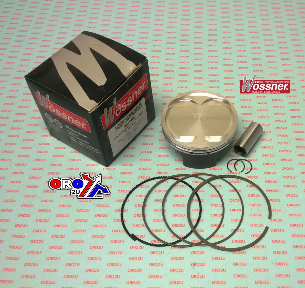 WOSSNER 97mm PISTON KIT A, HUSQVARNA TC510 06-09, TE510 08-10, SMR 510 08-10