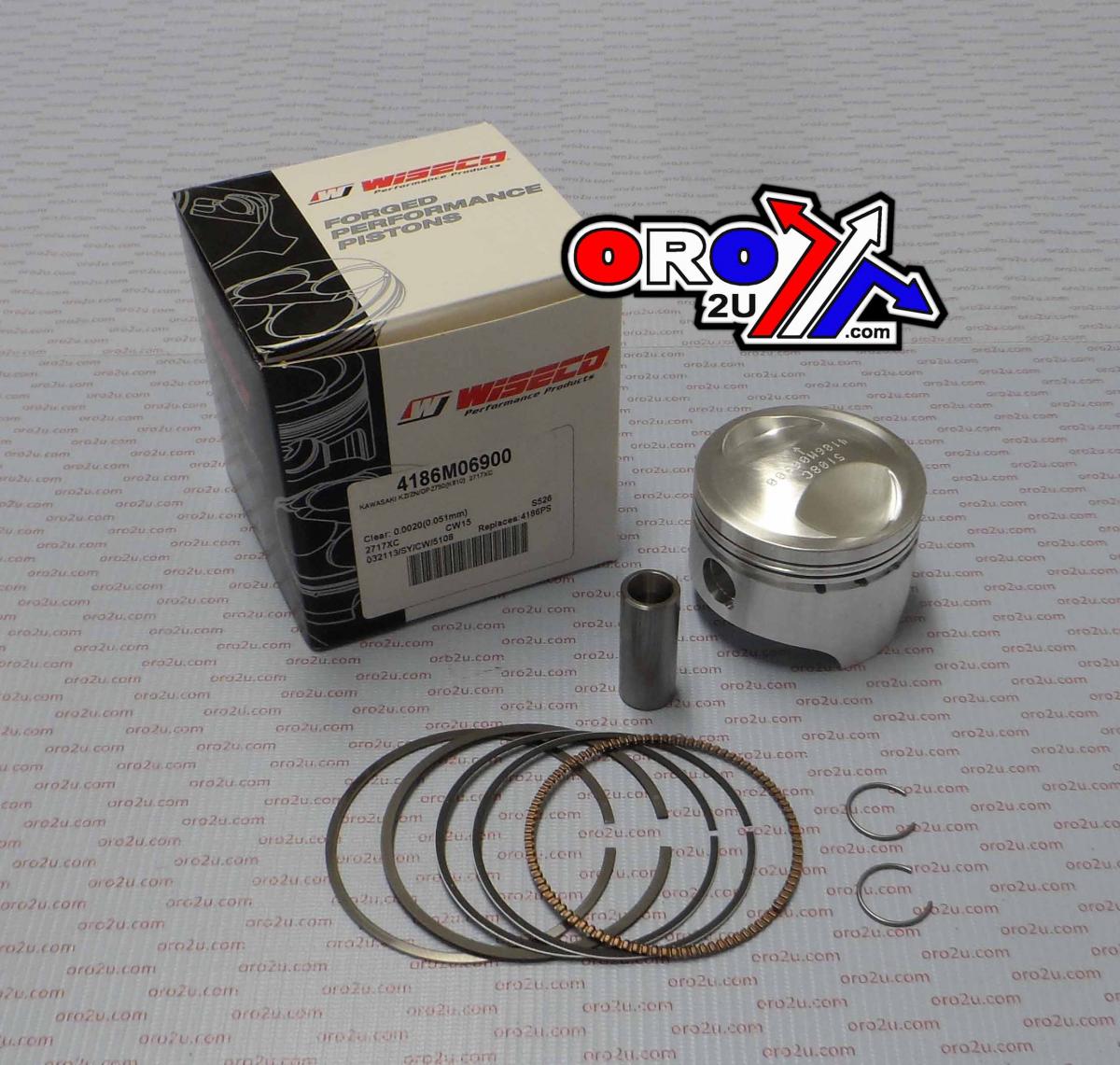WISECO 69mm PISTON KIT KZ750 1980-1985, ZN750 1980-1985