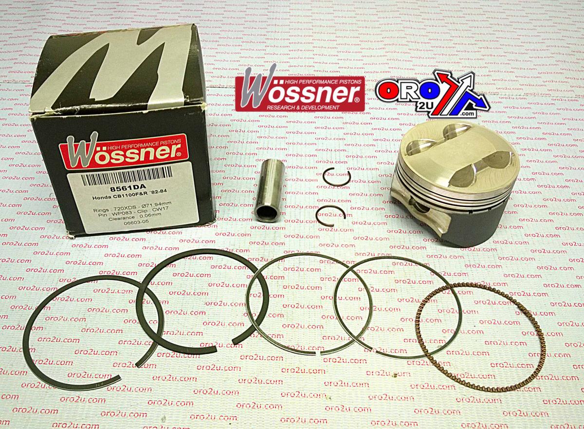 WOSSNER 72mm PISTON KIT HONDA CB1100F/R 1982-1984 (X4)