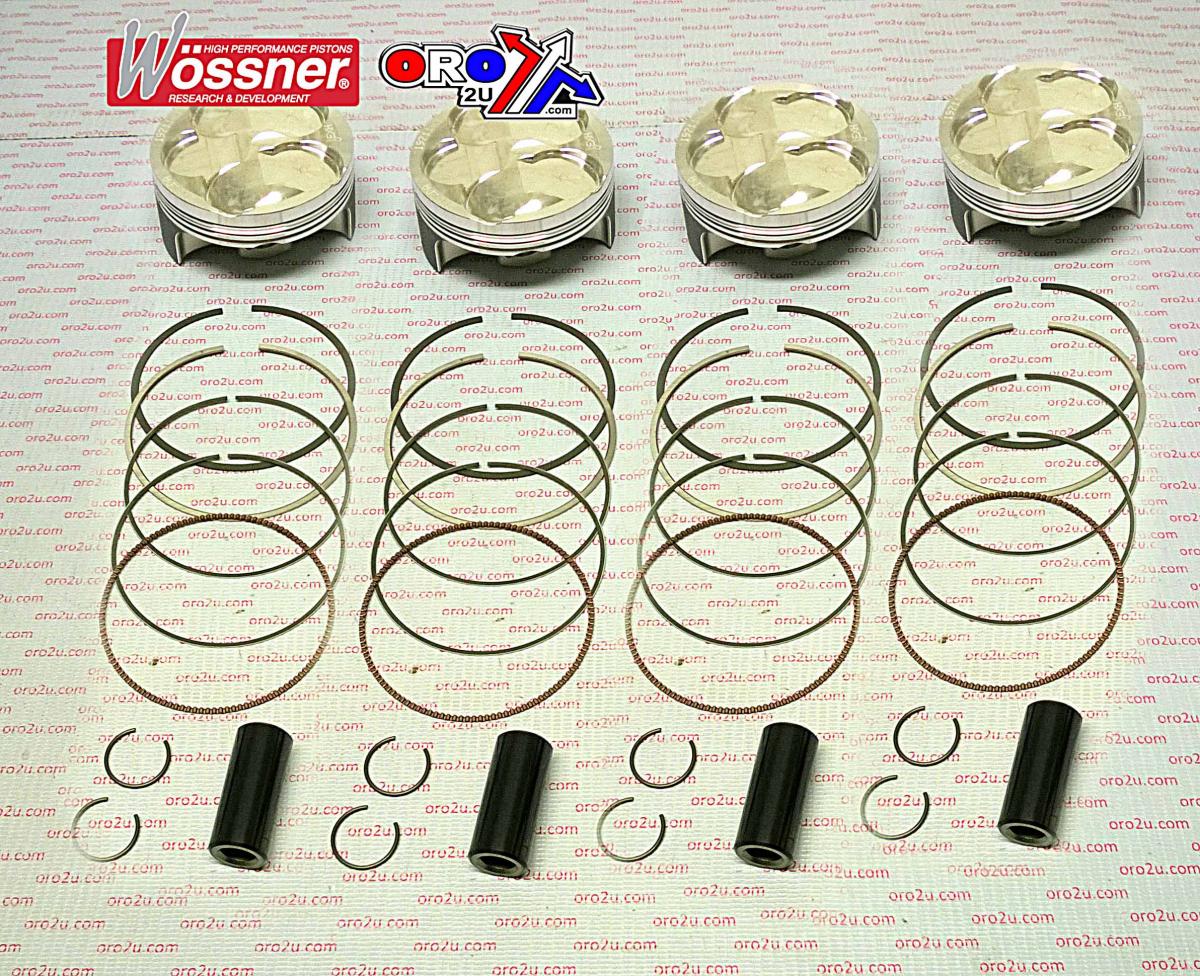 WOSSNER 78mm PISTON KIT YAMAHA YZF-R1 2004-2006, COMP 13:1