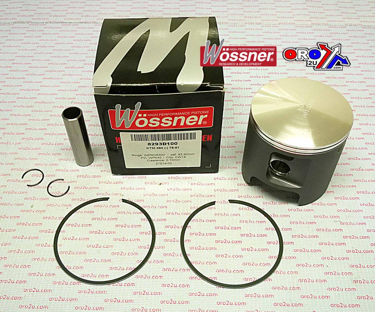 WOSSNER 82.5mm PISTON KIT KTM GS/MC 390/400 76-81