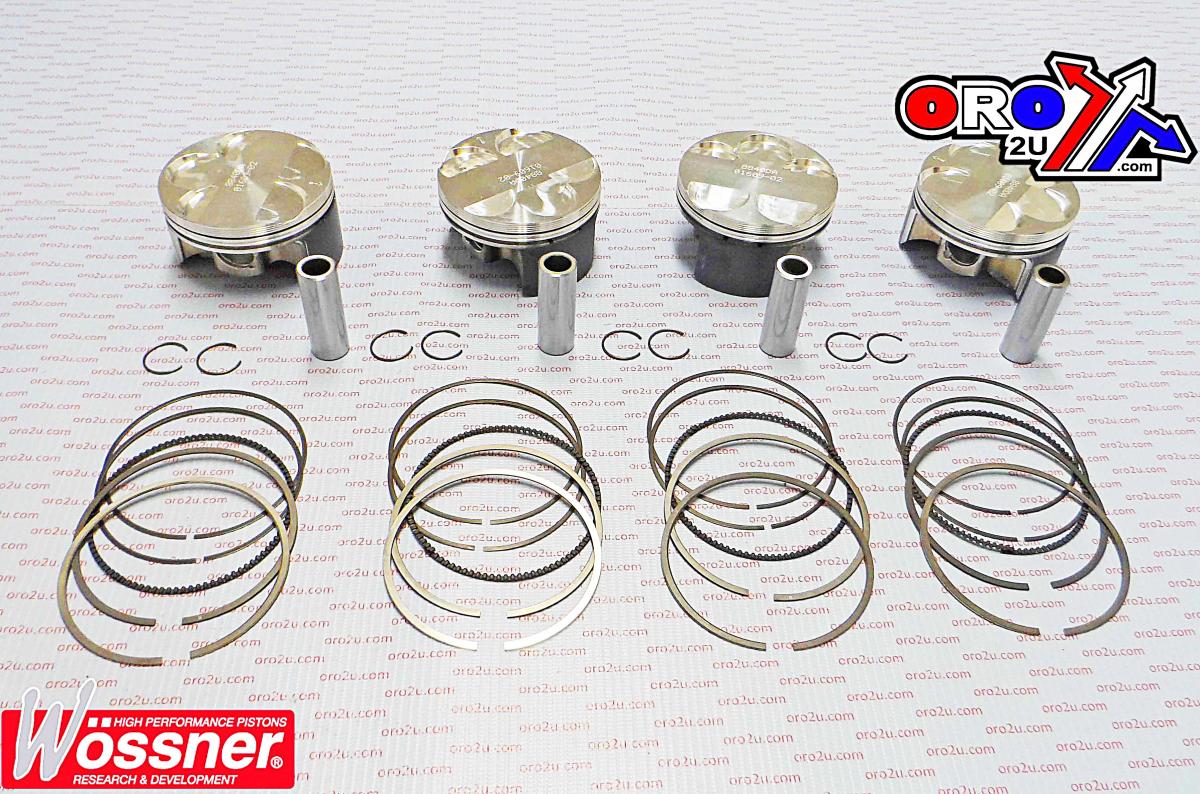 WOSSNER 74mm PISTON KIT YAMAHA YZF-R1 98-03, FZS1000 01-05
