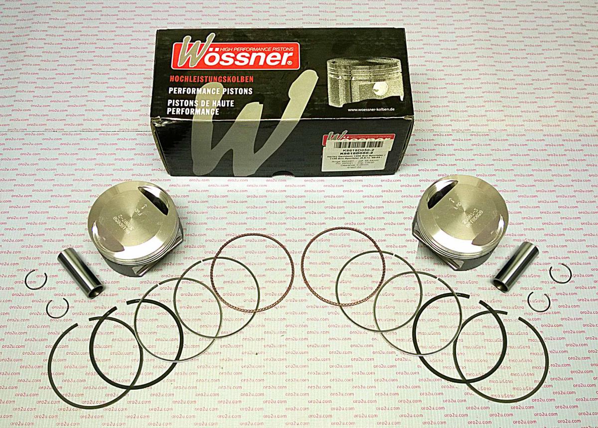 WOSSNER 3.540" PISTON KIT HARLEY DAVIDSON 1200 EVO SPORTSTER 88-03 (73 cu. in)