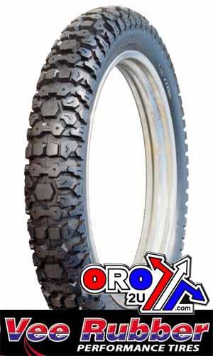 VEE RUBBER 350-18 TUBED , ROAD/TRIAL TYRE