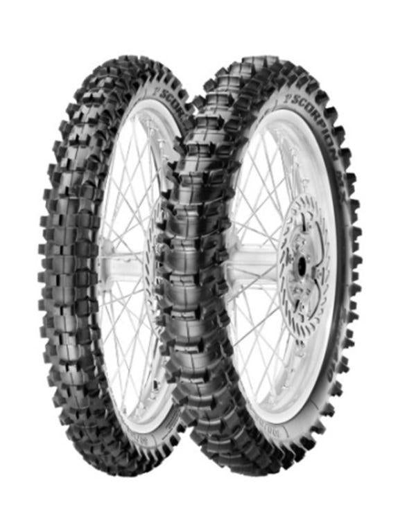 19-100/90 MX410 SOFT PIRELLI MX TYRE 1663000 SCORPION
