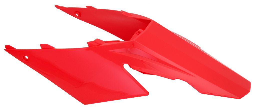 R-TECH RED SIDE PANELS + REAR FENDER GAS GAS EC/MX 125-450 2007-2009