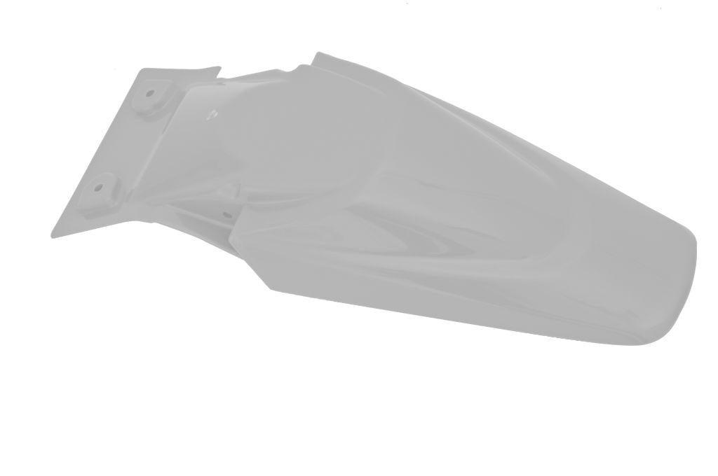 R-TECH WHITE REAR FENDER KAWASAKI KX65 00-24, SUZUKI RM65 03-05, DR-Z110 03-06