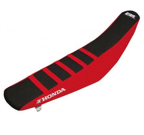 BLACKBIRD ZEBRA RD/BLK SEAT COVER HONDA CRF250R 10-13, CRF450R 09-12