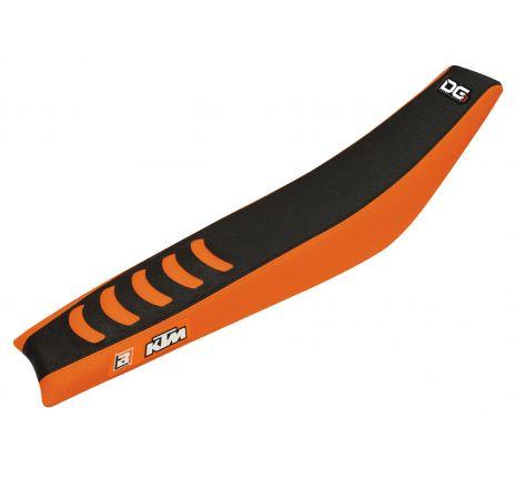 BLACKBIRD DOUBLE GRIP 3 BLK/ORG SEAT COVER KTM SX85 2013-2017
