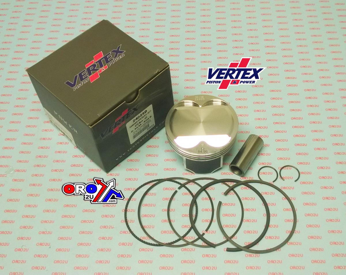 PISTON KIT VERTEX 85.0 A HC KAWASAKI KFX750 15-17, VERTEX 24025A HC COMPR 12.1:1
