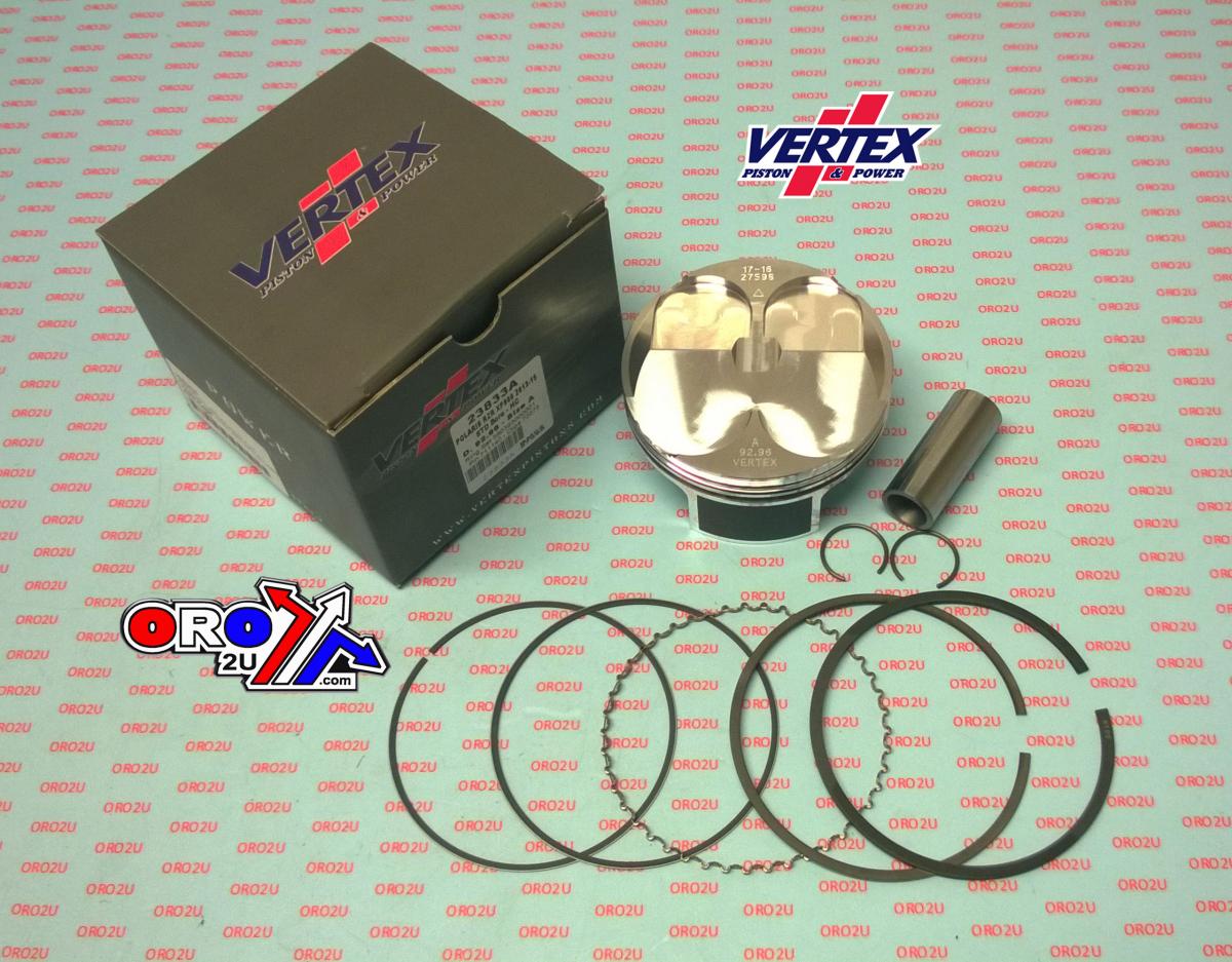 PISTON KIT VERTEX 93.0 C HC POLARIS RZR 900 11-13, VERTEX 23833C HC COMPR 12,5:1