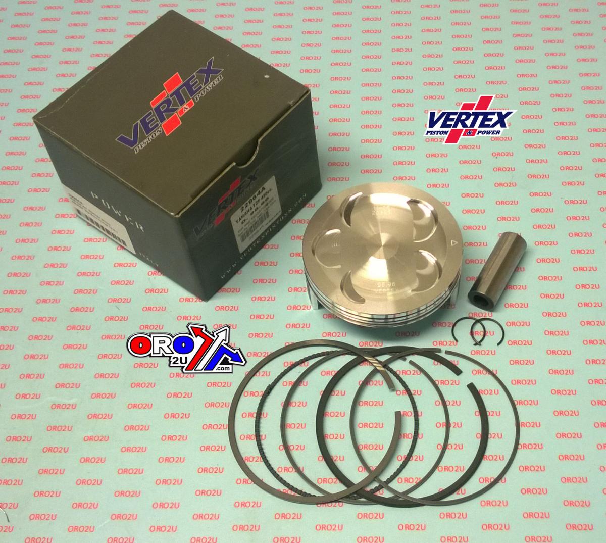 PISTON KIT VERTEX 97.0 B YAMAHA WR/YZ 450 03-15, BIG BORE OS +2.00 COMPR 12,5:1