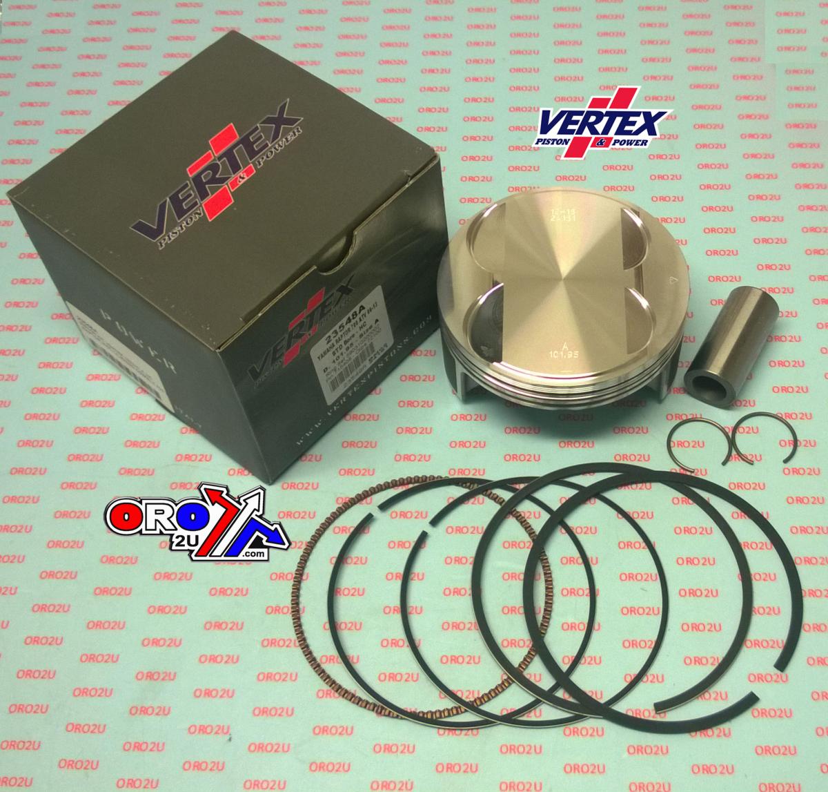 PISTON KIT VERTEX 102.0 B HC YAMAHA 700 06-14, VERTEX 23548A HC COMPR 11,0:1