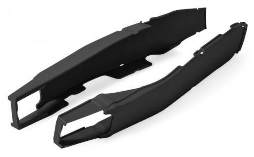 POLISPORT BLACK SWING ARM PROTECTOR KAWASAKI KX250F 2017-2019, KX450F 2016-2018