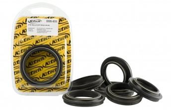 FORK DUST SEAL SET 49 SHOWA, K-TECH DSS-037, NOK OE FITMENT