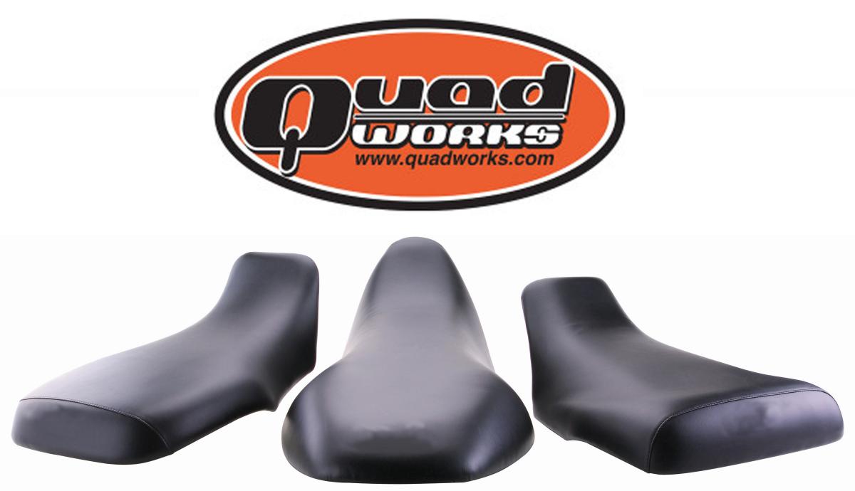 QUADWORKS BLACK SEAT COVER KAWASAKI KVF300 BRUTE FORCE 2012-2021