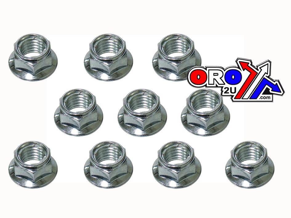 NUT FLANGE LOCK M10 x 1.5