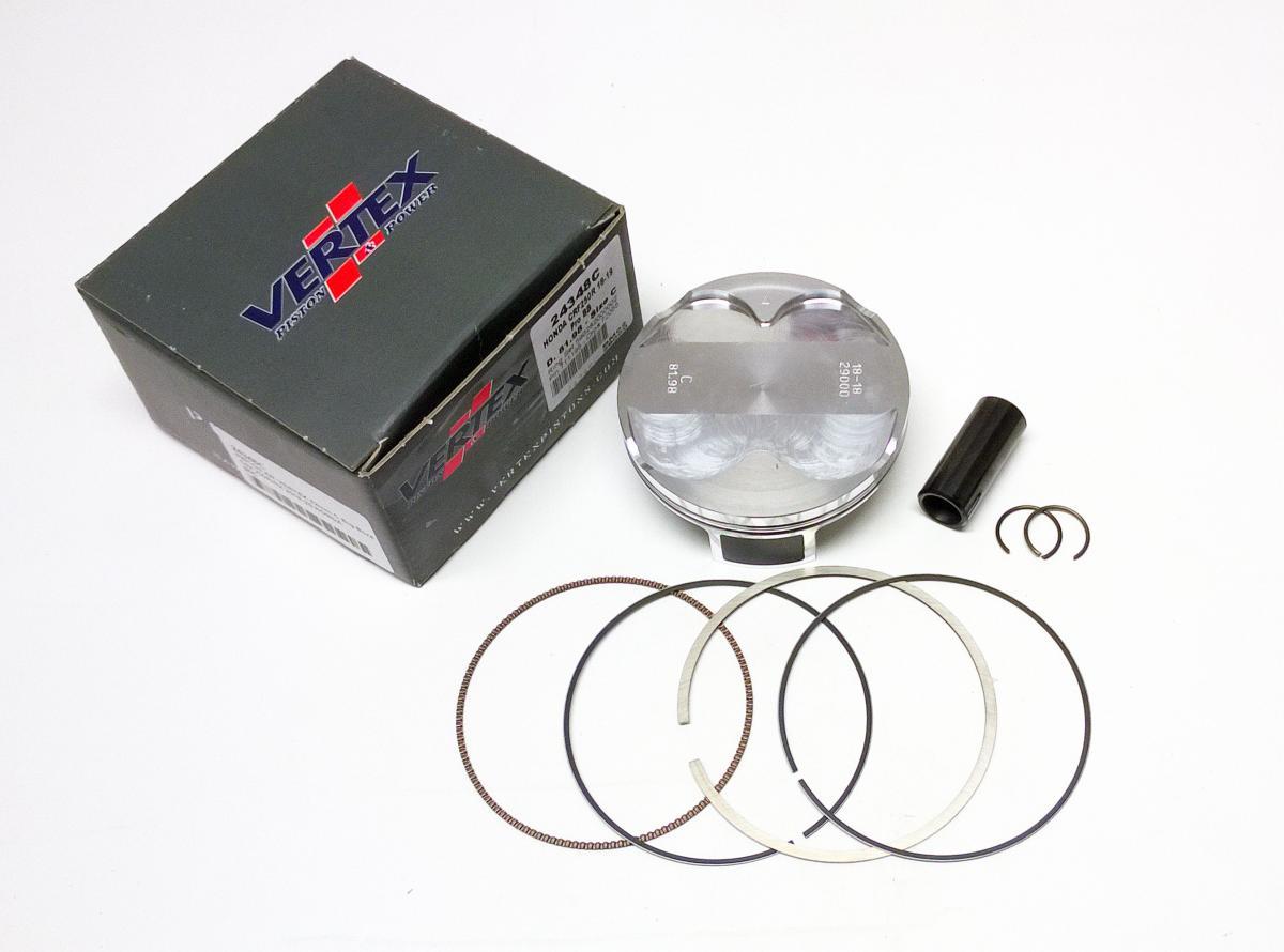 PISTON KIT VERTEX 24348A 82.0 A HONDA CRF 250 R/RX 18-22, OS+4:00 COMPR 13,9:1