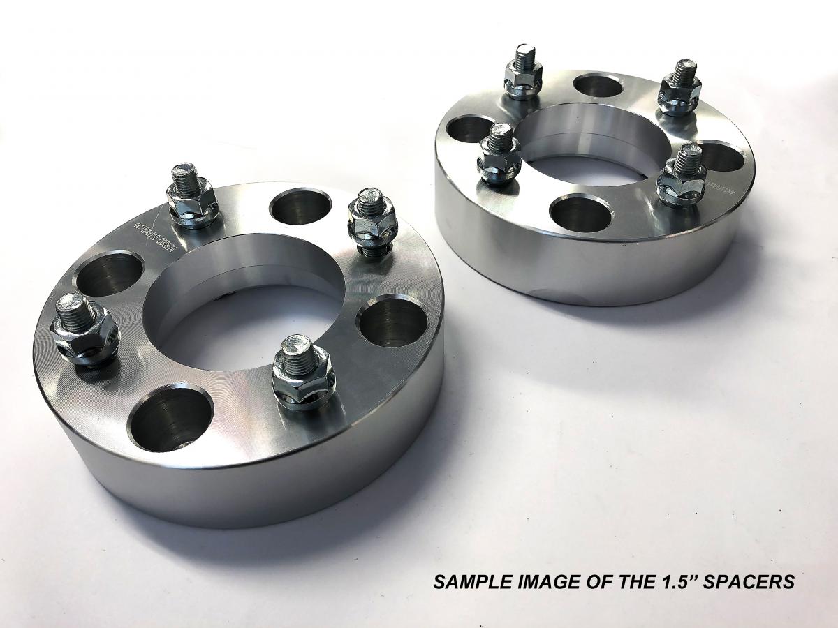 BRONCO ATV WHEEL SPACER 4x115 > 4x110 1.5", M10x1.25mm