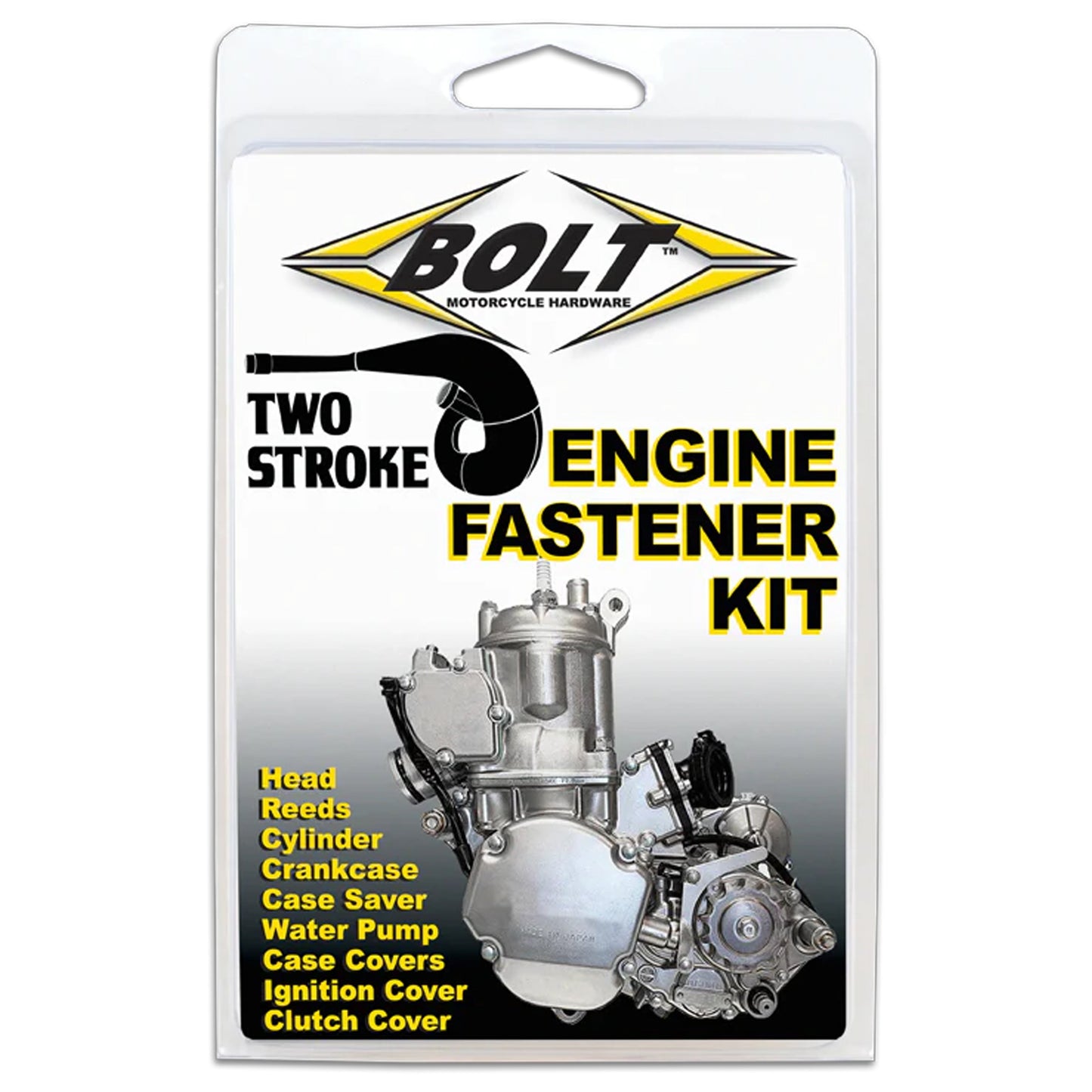 ENGINE BOLT KIT KX 250 88-07, BOLT HARDWARE E-K2-8807, BMEK28807
