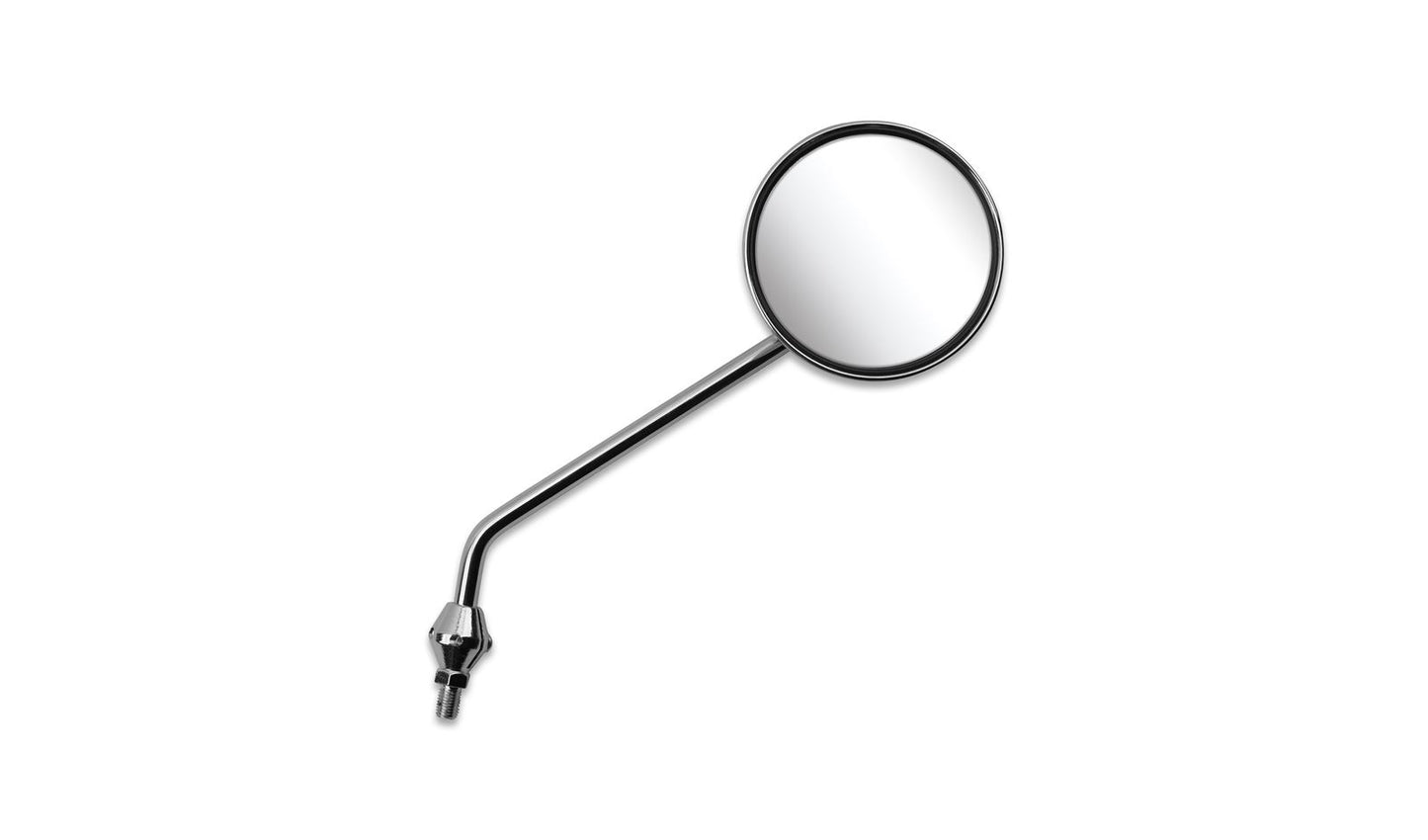 Mirror Right 10mm Chrome Round Early Honda (Knuckle Type)