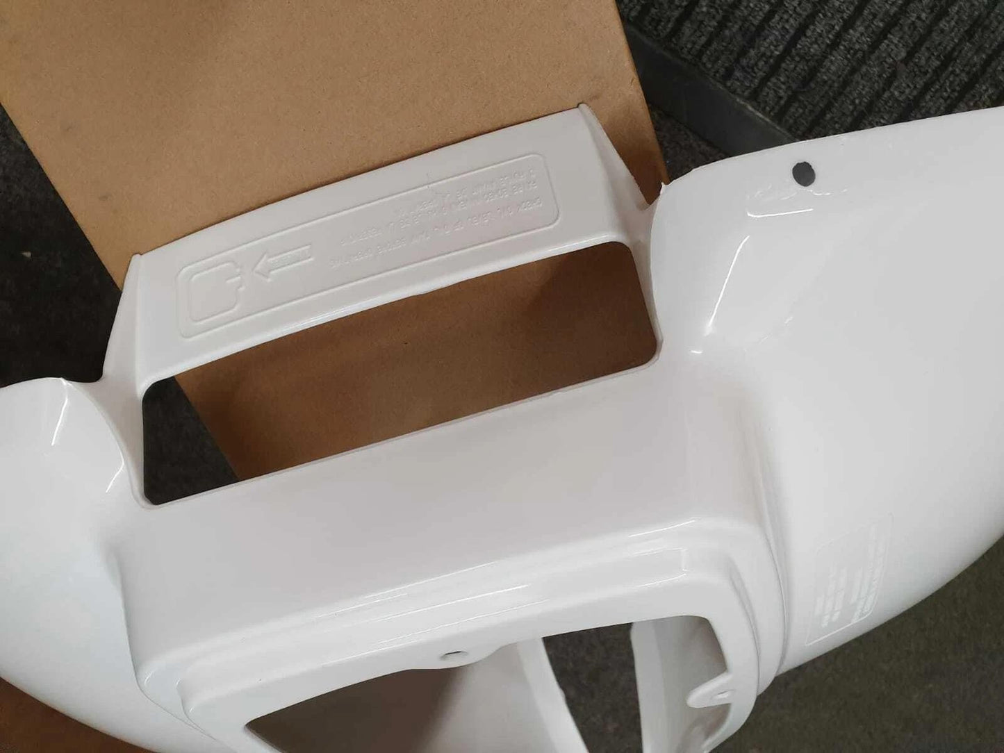 Plastics Set  For Suzuki LT50 White Front, Rear Fender Bodywork Panels Nose Cone