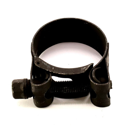 Mikalor Exhaust Clamp 37-40mm S/S With Zinc Bolt (Black))