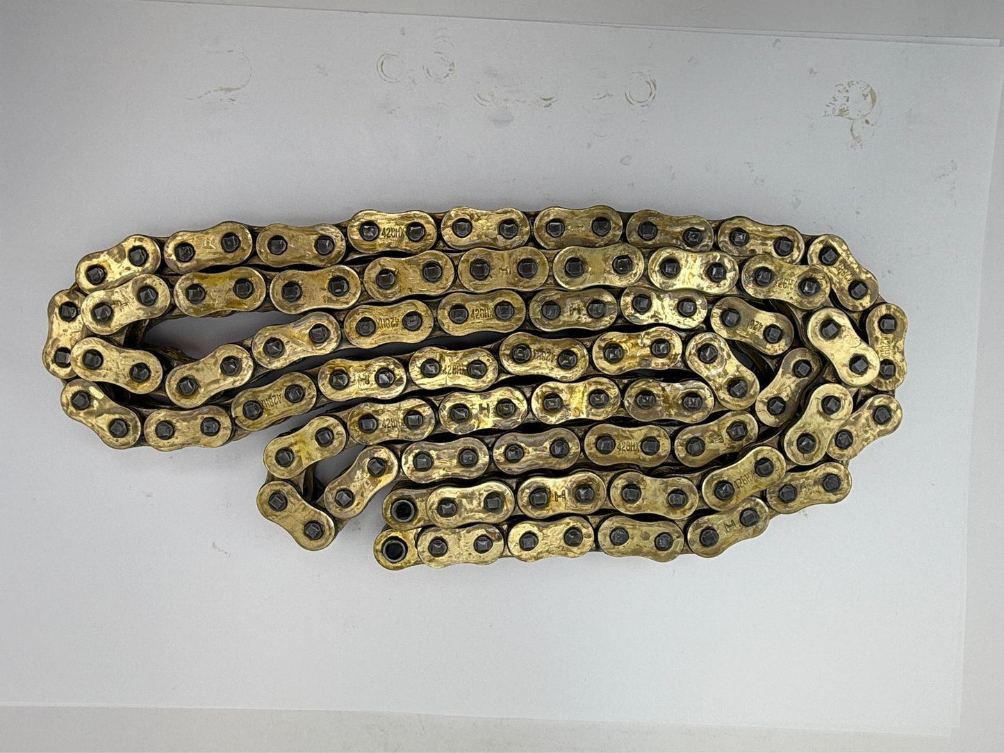 Chain Heavy Duty X-Ring Gold 428-128 Links (23.8KN)