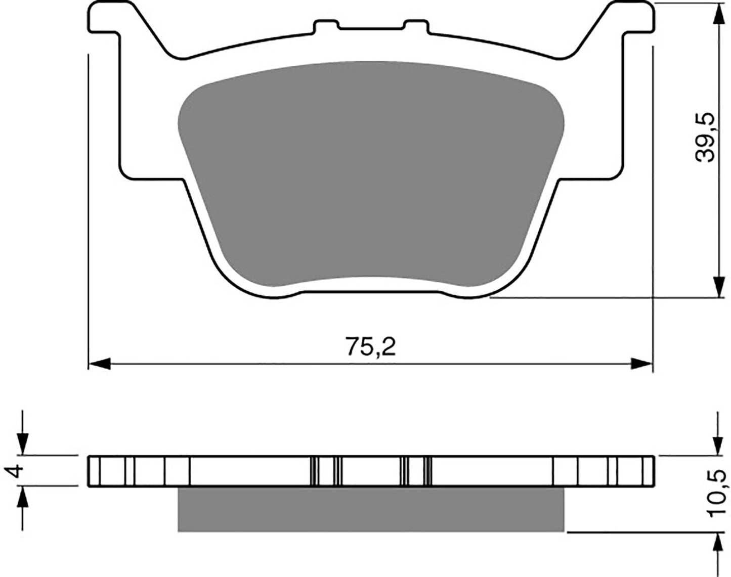 Goldfren Brake Pads Brake Pads K1-243,FA373,VD171,SBS813,FDB2182,DP944