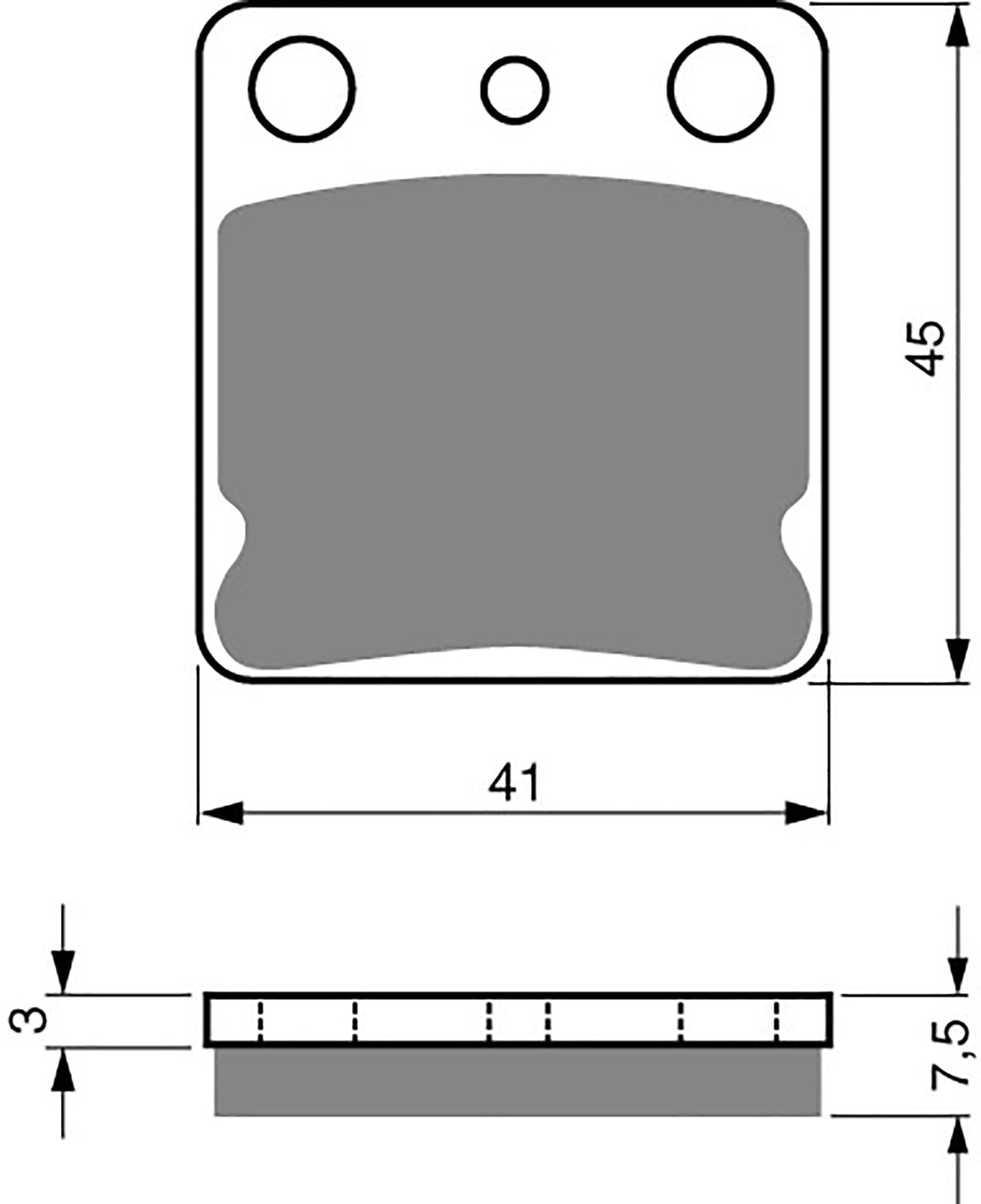 Goldfren Brake Pads AD144, VD120, VD333, FA54, FDB250, SBS536