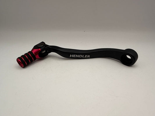 Gear Lever Alloy Black with Red Tip KTM 250 EXC-F 17-20, 350 SXC-F 17-20, 250 SX-F 16-20, 350 SX-F 16-20, Husqvarna FC250 16-20, FC350 16-20, FE250 17-20, FE350 17-20
