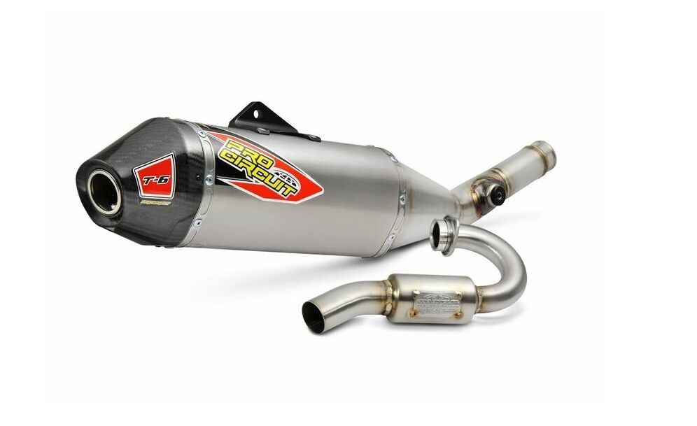 Pro Circuit 0131725H EXHAUST T6 SS/TI/CF YAM 250
