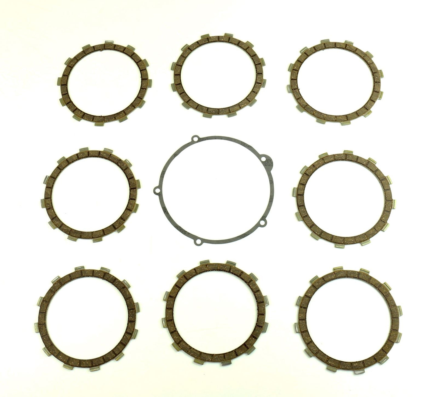 Athena Clutch Friction Plate & Cover Gasket Kit Gas Gas EC250 97-13, EC300 98-11