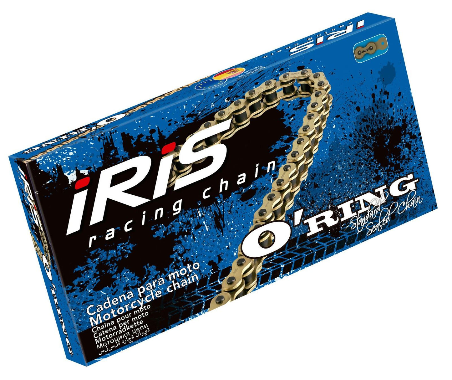 Chain IRIS 520HTP-120 O-Ring(Gold) (Each)