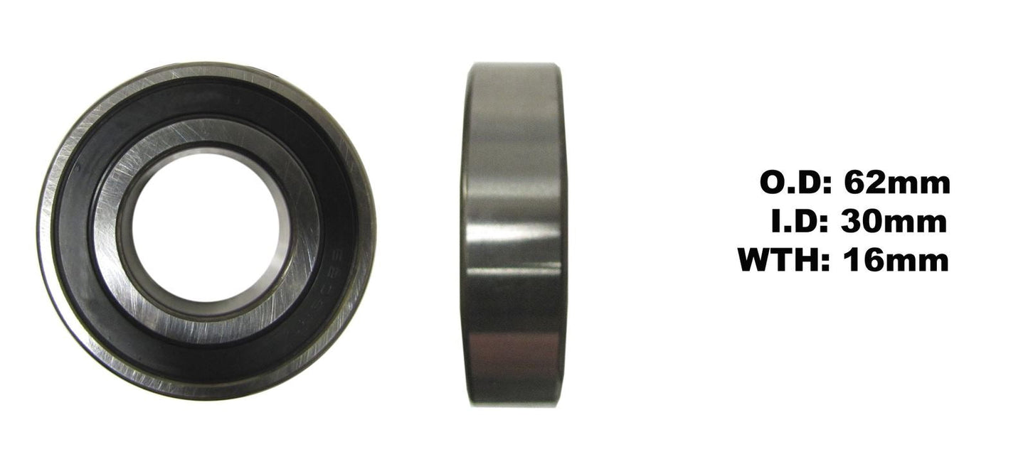 Bearing NTN 6206LLU(I.D 30mm x O.D 62mm x W 16mm)