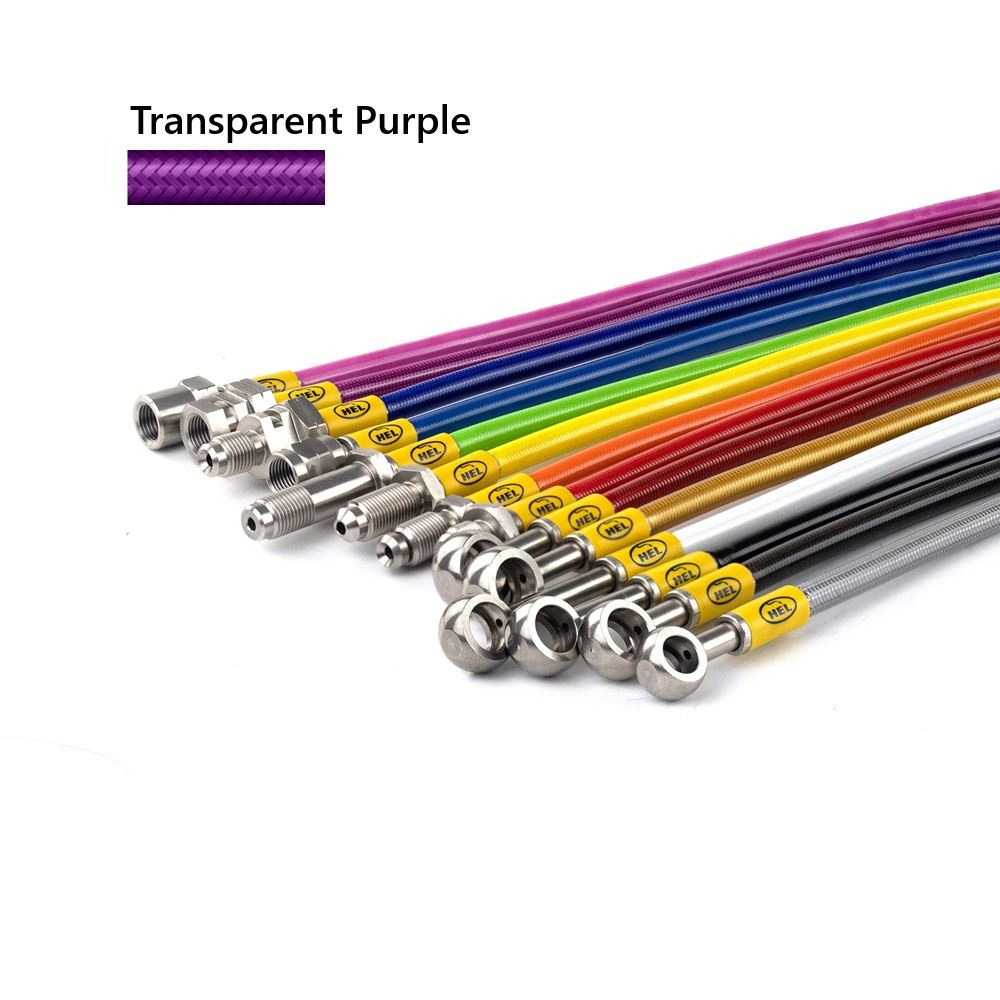 PURPLE Hel Clutch Braided Hose Line For Ducati 1000DS Multistrada 2003-2006