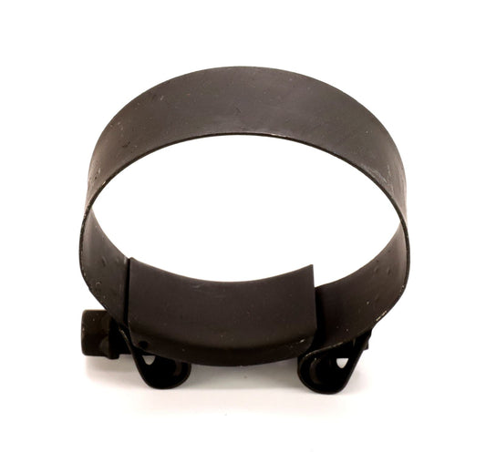 Mikalor Exhaust Clamp 73-79mm S/S With Zinc Bolt (Black))